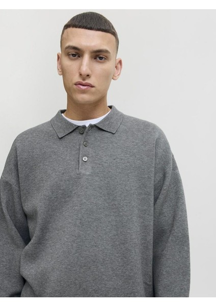 Jack Jones Blabradfort Relax Fit Polo Yaka Erkek Kazak 12285374 indirimleri