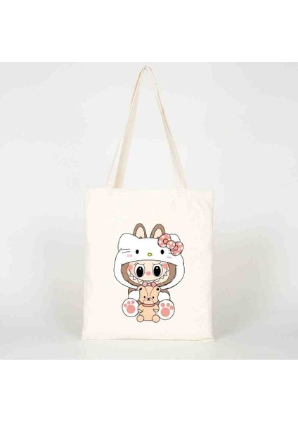 Labubu Baskılı Çanta