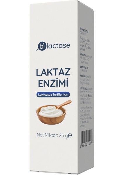 Bilactase Laktaz Enzimi (25 G) fiyatları
