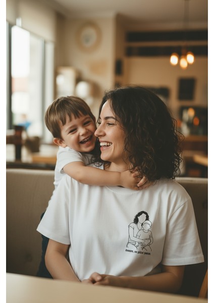 Kişiye Özel Fotoğraf Çizim Baskılı %100 Pamuk Unisex T-Shirt (Kendin Tasarla) fırsatları