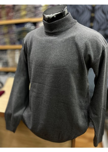 Erkek Triko Balıkçı Yaka Yün Kazak