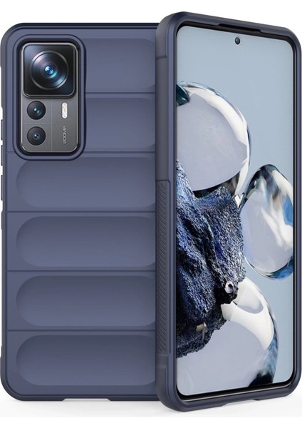 Xiaomi Mi 12T Pro Kılıf Optimum Silikon - Lacivert