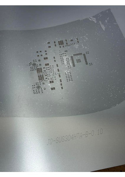 SW3516P Lazer Kesim Paslanmaz Çelik Pcb Devre Şablon 28X38CM fiyatları