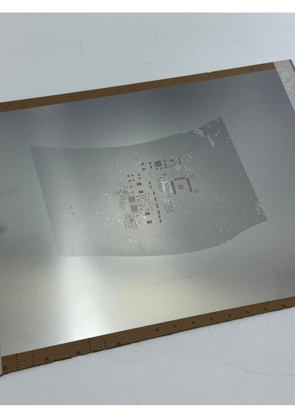 SW3516P Lazer Kesim Paslanmaz Çelik Pcb Devre Şablon 28X38CM modelleri