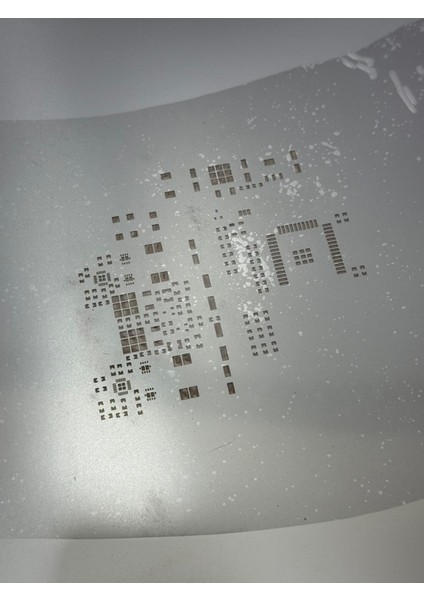 SW3516P Lazer Kesim Paslanmaz Çelik Pcb Devre Şablon 28X38CM fırsatları