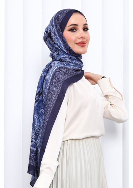 Mavi Desenli Kraş Şal fiyatları