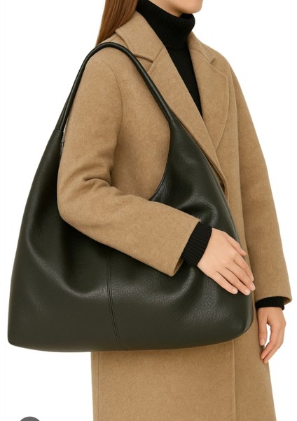 Kadın Siyah Deri Günlük Salas Kol Çantası indirimleri