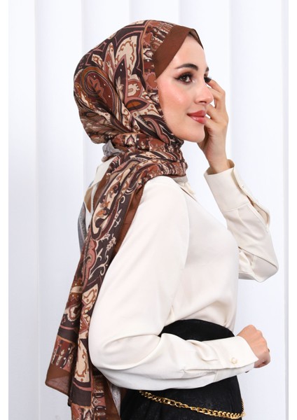 Taba Desenli Kraş Şal modelleri