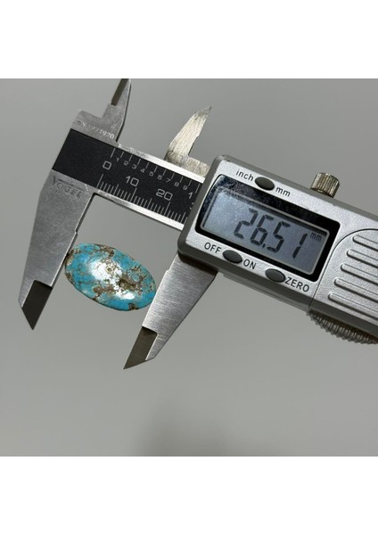 Doğal Iran Nişabur Firuze (Turkuaz) Taşı 17,7 Karat - 3,52 Gram modelleri