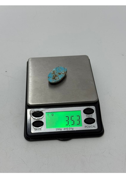 Doğal Iran Nişabur Firuze (Turkuaz) Taşı 17,7 Karat - 3,52 Gram indirimleri