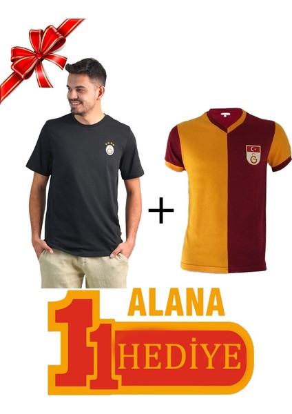 Orijinal Siyah T-Shirt Metin Oktay T-Shirt Hediyeli