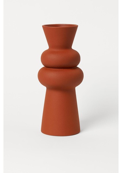 Kremit Rengi Vazo Iskandinav Tarzı Modern Minimalist Sade Dekoratif 31 cm Vazo modelleri