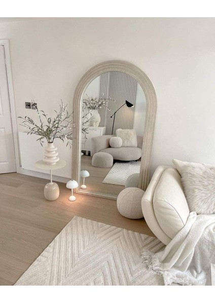 Beyaz Bohem Xl Büyük Boy Seramik Nordic Tarz Beyaz Sade Iskandinav Tarzı Twist Vazo Seramik 25CM