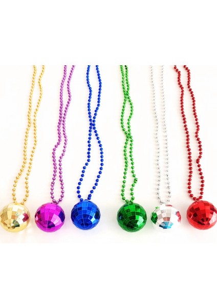 - Disko Topu Kolye Seti 6 Adet indirimleri