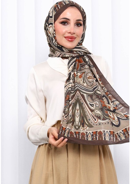 Haki Desenli Kraş Şal