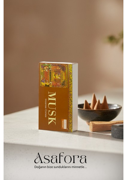 Darshan Musk Kokulu 10 Adet Tütsü & Oda Kokusu