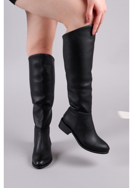 Shayla Önü Yüksek Düz Çizme Siyah fiyatları