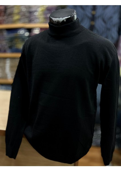 Erkek Triko Balıkçı Yaka Yün Kazak modelleri