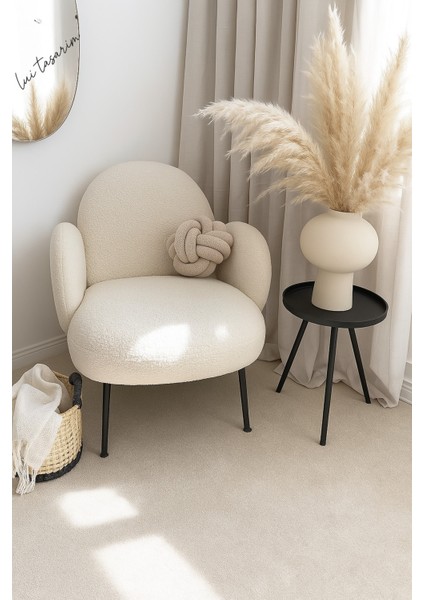 Krem Rengi Lotus Vazo Xxl Boy Seramik Modern Ev Ofis Otel Dekorasyon fırsatları