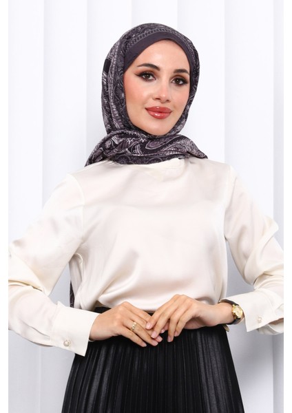 Antrasit Desenli Kraş Şal fiyatları