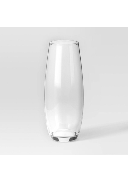 Paşabahçe Cam 26 cm Silindir Zarif Flora Vazo Canlı Çiçek Vazosu fiyatları