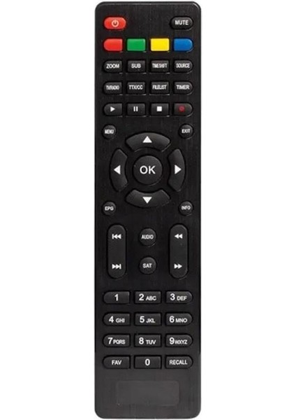 Technobox ile Uyumlu Model TX-3200 Kasalı Hd Uydu Alıcı Kumandası