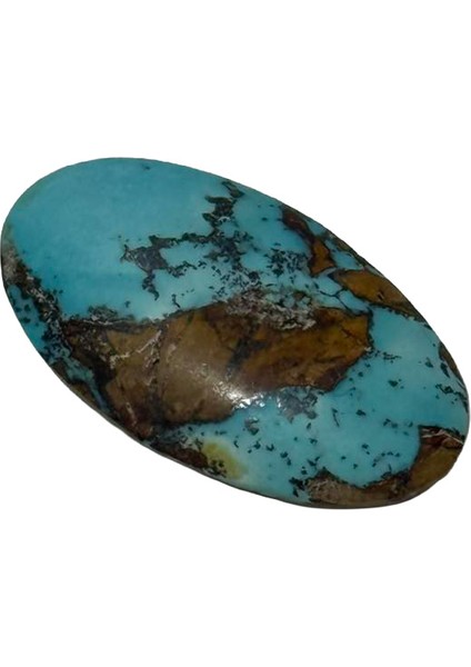 Doğal Iran Nişabur Firuze (Turkuaz) Taşı 17,1 Karat - 3,4 Gram