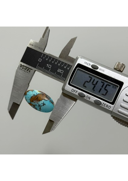 Doğal Iran Nişabur Firuze (Turkuaz) Taşı 17,1 Karat - 3,4 Gram modelleri