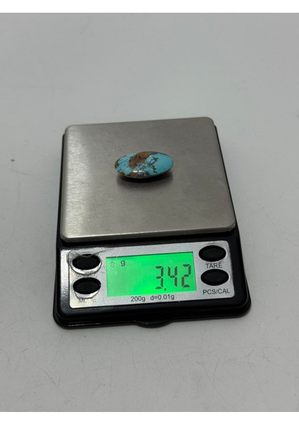 Doğal Iran Nişabur Firuze (Turkuaz) Taşı 17,1 Karat - 3,4 Gram fırsatları