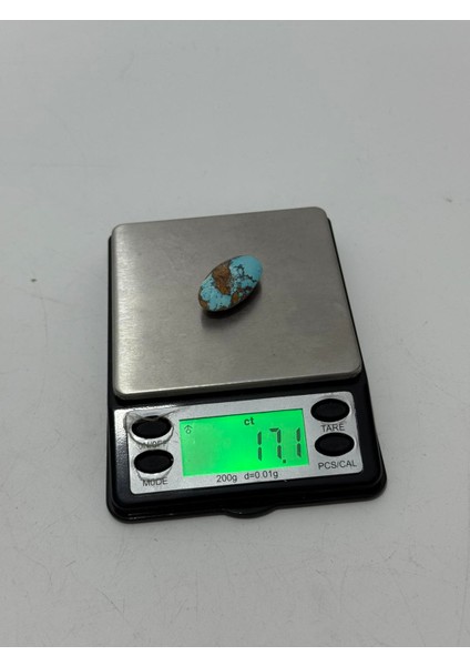 Doğal Iran Nişabur Firuze (Turkuaz) Taşı 17,1 Karat - 3,4 Gram indirimleri