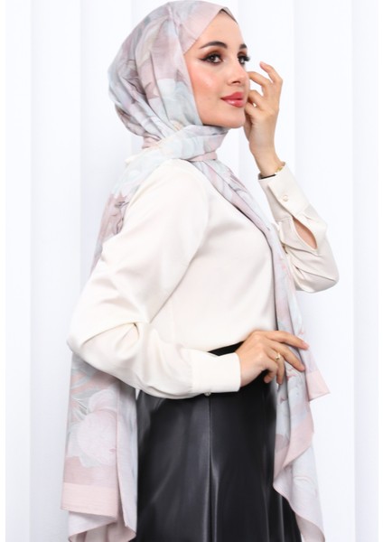 Pudra Desenli Soft Dijital Şal fiyatları