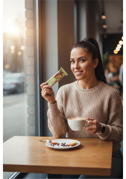 Sütlü Çikolata Kaplamalı Elmalı Tarçınlı Meyveli Bar 40 gr x 12 Adet modelleri