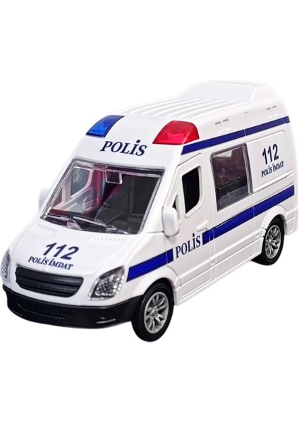4'lü Ekip Arabası Seti Ambulans Polis Itfaiye Jandarma Oyuncak Araba 12 Cm. modelleri