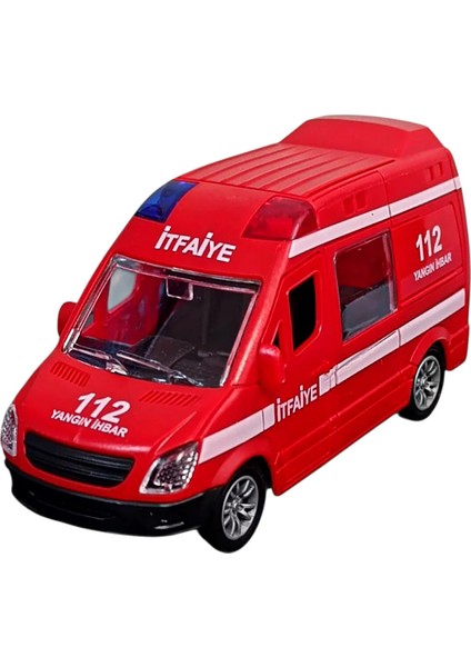 4'lü Ekip Arabası Seti Ambulans Polis Itfaiye Jandarma Oyuncak Araba 12 Cm. fırsatları