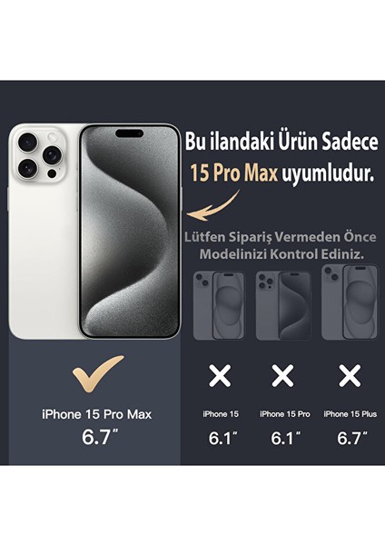 iPhone 15 Pro Max Rengarenk Parlak, Yıldız Baskılı Içi Simli Yanları Yumuşak Arkası Sert Kılıf fırsatları