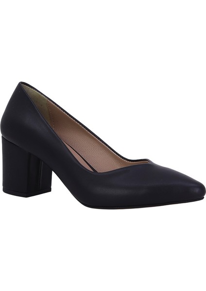 26569 Hakiki Deri Stiletto Kadın Ayakkabı