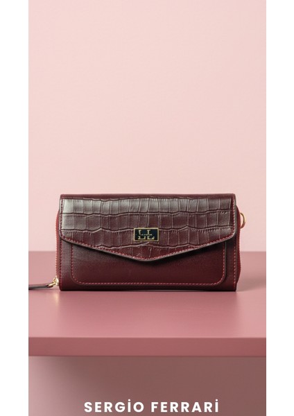 Premium Hakiki Deri Kadın Omuz ve El Çantası | Manyetik Kapaklı Omuz Askılı Çok Bölmeli Şık Tasarım