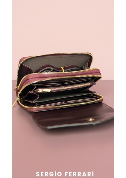 Premium Hakiki Deri Kadın Omuz ve El Çantası | Manyetik Kapaklı Omuz Askılı Çok Bölmeli Şık Tasarım modelleri