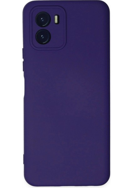 Ieg Vivo Y15S Kılıf Nano Içi Kadife Silikon - Mor