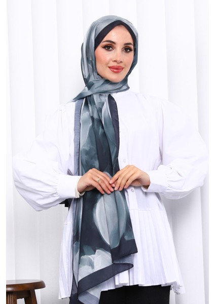 Antrasit Desenli Soft Dijital Şal fiyatları