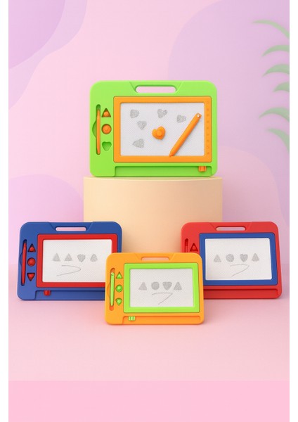 Manyetik Sihirli Mıknatıslı Yazı Tahtası Silinebilir Çocuklar Için Eğitici Çizim ve Yazı Oyuncağı modelleri