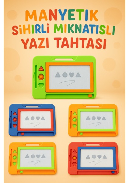 Manyetik Sihirli Mıknatıslı Yazı Tahtası Silinebilir Çocuklar Için Eğitici Çizim ve Yazı Oyuncağı indirimleri