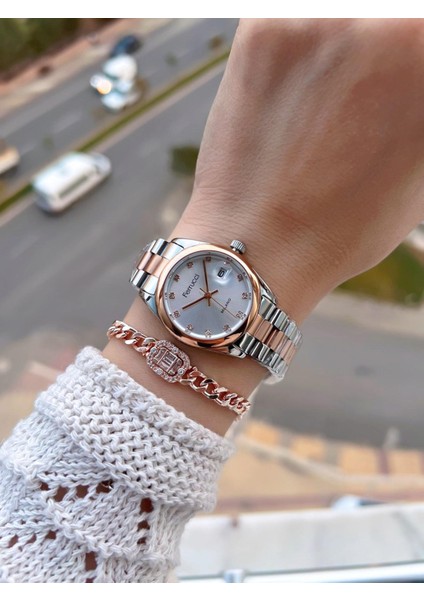 Ferrucci Vintage Seri 2 Yıl Garantili Yeni Sezon 3 Atm Suya Dayanıklı Kadın Kol Saati FC.F03609.5 fiyatları