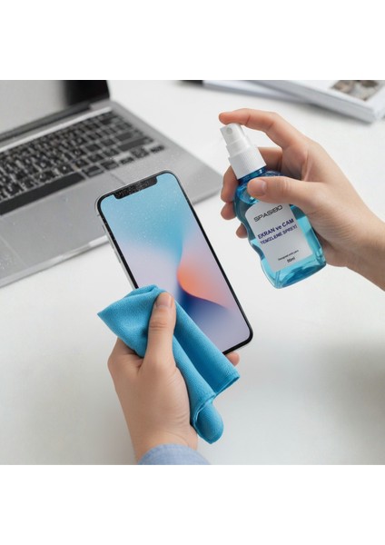 50 ml Gözlük Temizleme Solüsyonu | Iz Bırakmaz | Anti-Statik, Hızlı Kuruyan | Optik Cam, Güneş Gözlüğü, Mavi Işık Gözlüğü Için | Taşınabilir Sprey modelleri