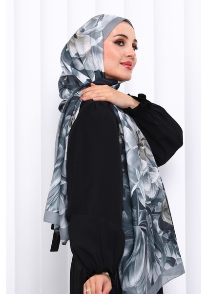 Füme Desenli Soft Dijital Şal fiyatları