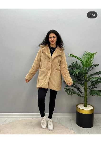 Tavşan Tüyü Kürklü Ceket