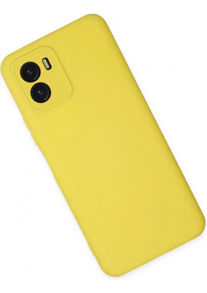 Ieg Vivo Y15S Kılıf Nano Içi Kadife Silikon - Sarı fiyatları
