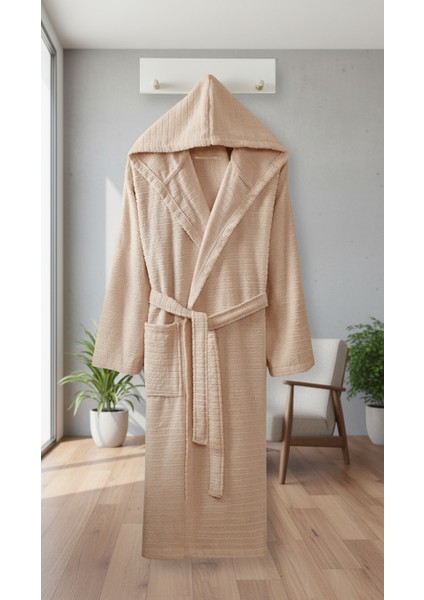 Kapşonlu Bornoz 2xl