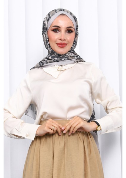 Taş Desenli Kraş Şal modelleri