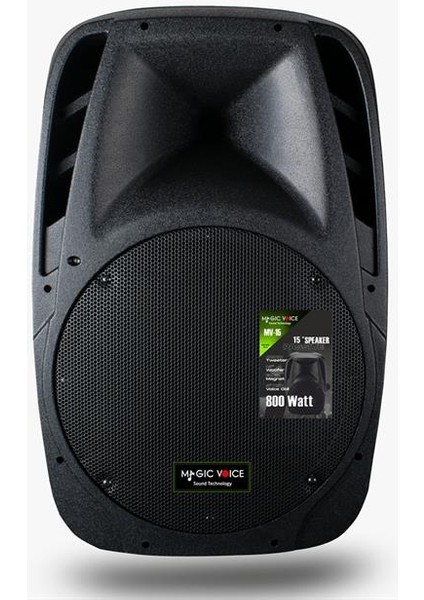 Mv-15 800 Watt 15'' 2-Yollu Pasif Kabin Hoparlör